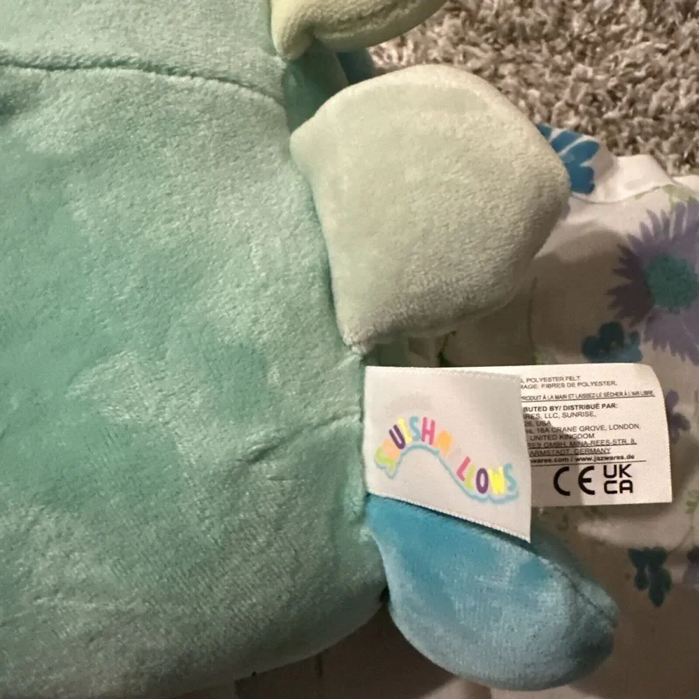 Squishmallow 8 inch Eiko The Octopus w/ Top Hat‎ & Heart New With Tags